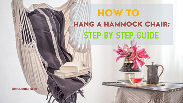 How to hang a hammock chair