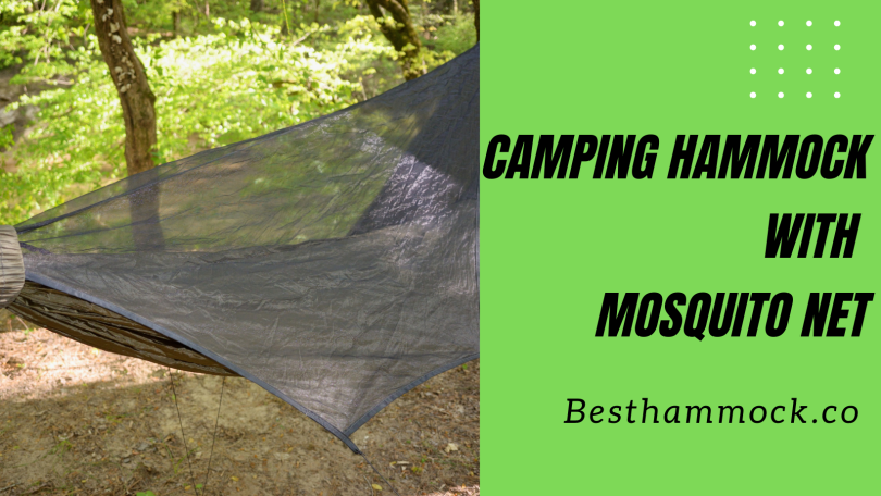 CAMPING HAMMOCK WITH MOSQUITO NET